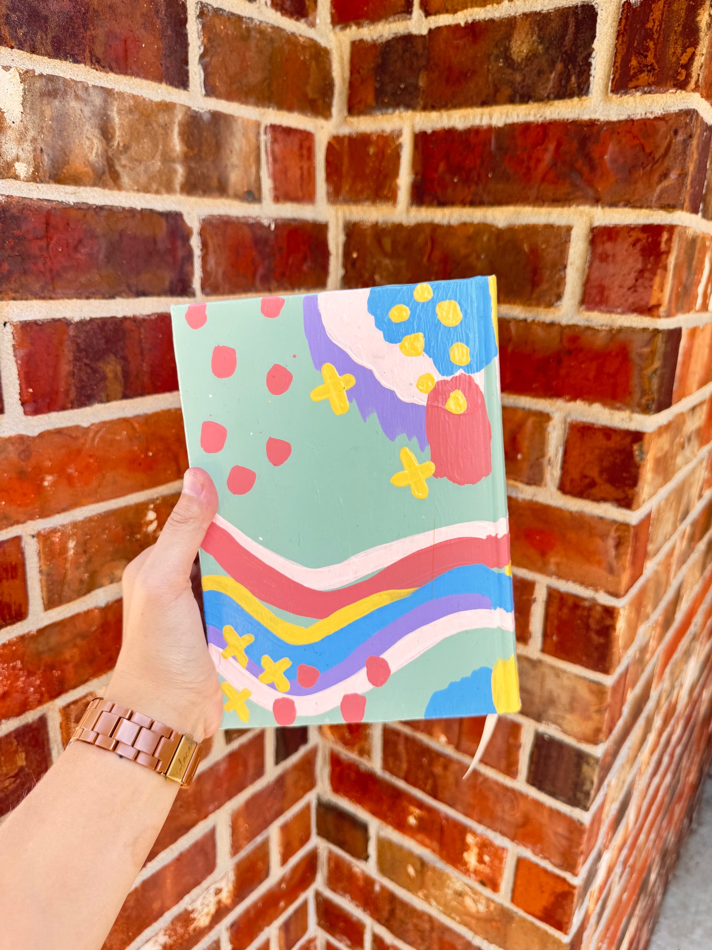Ready To Ship - Pastel Hand Painted Bible