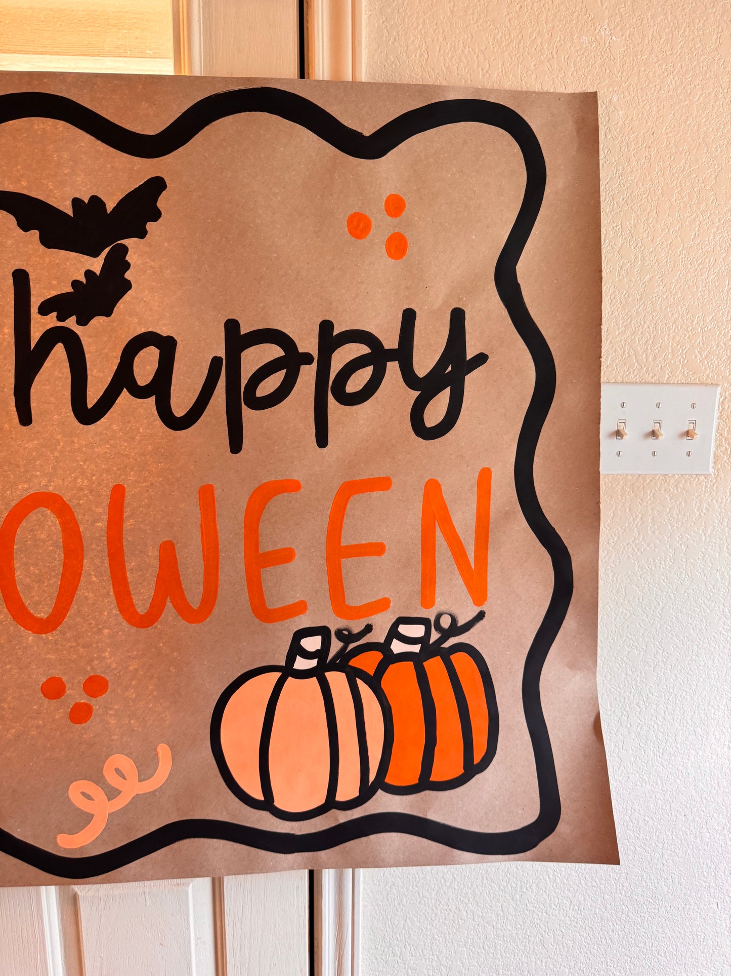 READY TO SHIP Classic Halloween Banner
