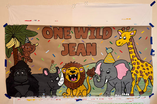 Custom Hand Painted Event Banners