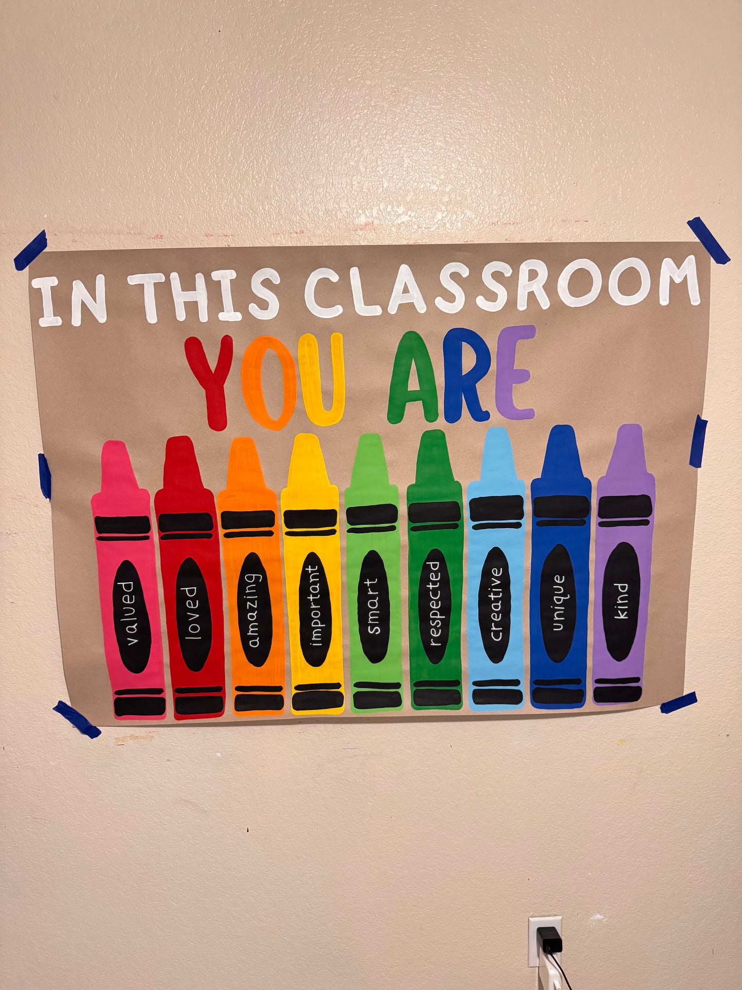 READY TO SHIP Back To School Teacher Banner
