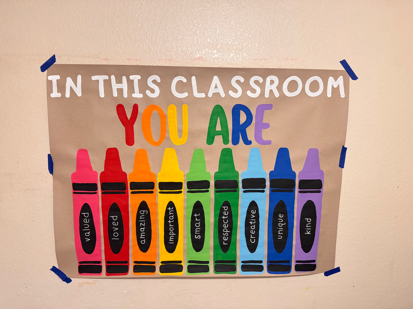 READY TO SHIP Back To School Teacher Banner