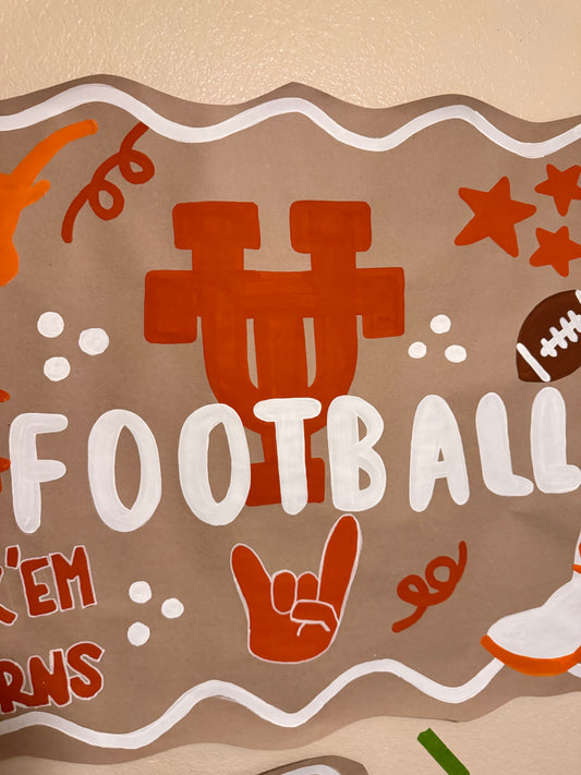 READY TO SHIP All Things Longhorn Banner