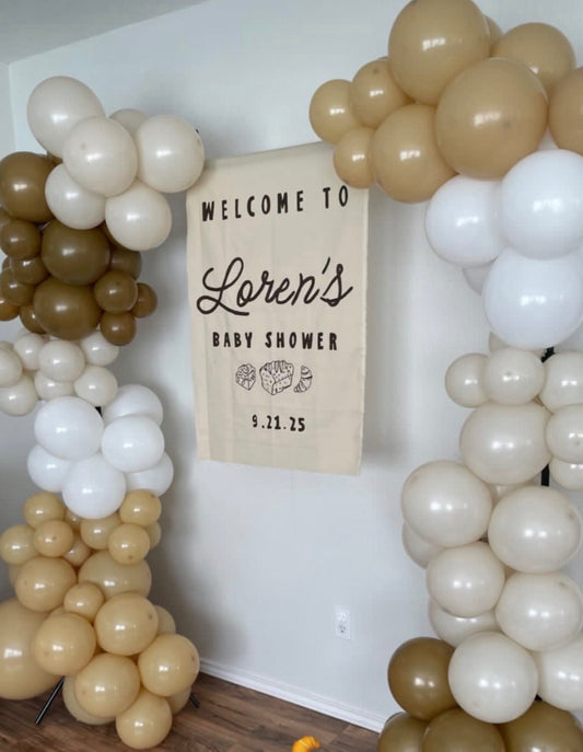 Personalized Fabric Banner